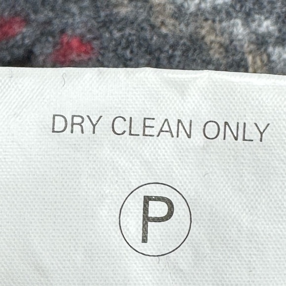 Woolrich Women's Vintage Fair Isle Wool Cardigan in Charcoal Mix Size Small - Picture 6 of 6